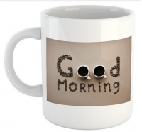Mugshots Good Morning Coffee - White Ceramic Mug Photo