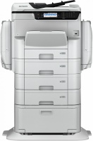 Epson WorkForce WF-C869RD3TWFC 4-In-1 Multifunction Laser Printer - White Photo