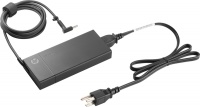 HP 150w Slim Smart 4.5mm AC Notebook Adapter - Black Photo