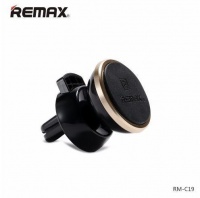 Remax Univeral Magnetic Car Vent Mobile Phone Holder - Black Photo