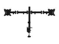 Equip 13 - 27" Articulating Dual Monitor Desk Mount Bracket Photo