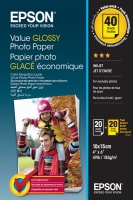 Epson - Value Glossy Photo Paper 10x15cm Photo