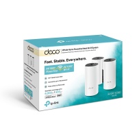 TP LINK TP-Link Deco P9 AC1200 AV1000 Whole Home Powerline Mesh WiFi System - 3 Pack Photo