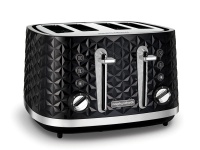 Morphy Richards Vector Toaster 4 Slice Black Photo