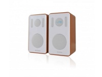 Aiwa Desktop Bluetooth Speakers-White Photo