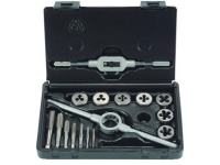 Vermont Alpen Tap and Die Set M3 - M12 HSS with Die Holder and Tap Wrench Photo
