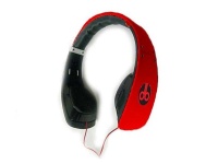 dbld Jumbo Ear Headphones - Red Photo