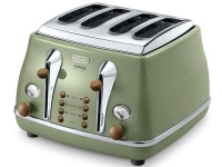 Delonghi Icona Vintage Olivia Green Toaster Photo