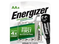 Energizer Recharge 2000 Mah AA- 4 Pack Photo