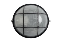 Flash Large Round Bulkhead With Grid Black Photo