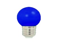 Flash Led 1W Non-Dimmable Blue Golf Ball Globe Photo