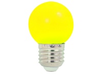 Flash Led 1W Non-Dimmable Yellow Golf Ball Globe Photo