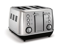Morphy Richards Toaster 4 Slice Stainless Steel Brushed 1800W Photo