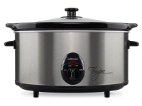 Mellerware Slow Cooker Stainless Steel Brushed 6.5L 320W Tempo Photo
