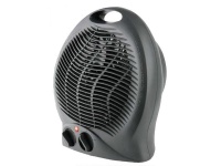 Mellerware Floor Fan Heater Black Photo