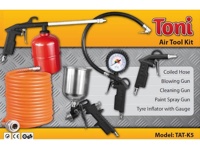 Toni 5-Piece Compressor Air Tool Kit Photo