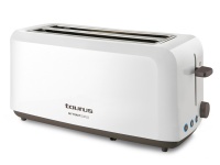 Taurus Toaster 4 Slice Plastic White 6 Heat Settings1450W My Toast Duplo Photo