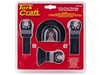 Tork Craft Quick Change Oscillating Floor Working Accessory Kit 4 pieces Photo