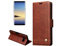 Tuff Luv Samsung Note 8 Leather Stand Case - Brown Photo