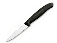Victorinox SwissClassic Paring Knife Plain Black 8cm Photo