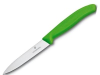 Victorinox SwissClassic Paring Knife Plain Green 10Cm Photo