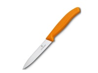Victorinox SwissClassic Paring Knife Plain Orange 10Cm Photo