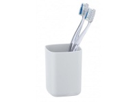 Wenko Barcelona Range Toothbrush Tumbler White Unbreakable Photo