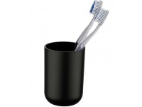 Wenko Brasil Range Toothbrush Tumbler Black Photo