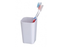 Wenko Candy Range Toothbrush Tumbler White Photo