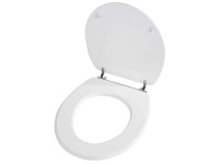 Wildberry White Toilet Seat Photo