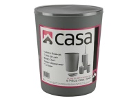 Casa 5 piecese Plastic Bathroom Set-Cool Grey Photo