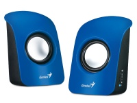 Genius SP115 2.0 Compact Portable Speakers - Blue Photo