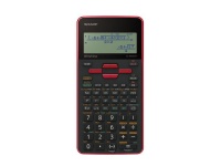 Sharp EL- W535SABRD Scientific Calculator Red Photo