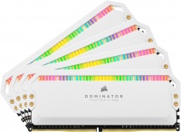 Corsair Dominator Platinum RGB 32GB DDR4-3200 288 pin 1.35V Memory Module White Photo