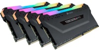 Corsair Vengeance RGB Pro 64GB DDR4-3000 CL16 1.35V 288 pin Memory Black Photo