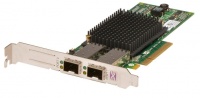 Dell Emulex LPe12002 Dual Channel 8GB Fibre Channel HBA PCIe Host Bus Adapter Photo