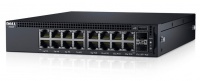 Dell Networking X1018 Smart Web Managed Switch with 16x 1GbE and 2x 1GbE SFP ports Photo