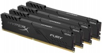 Kingston Hyper-x Fury 128Gb DDR4-3200 CL16 1.2v Desktop Memory Module with asymmetrical heatsink Photo