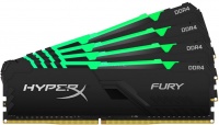 Kingston Hyper-x RGB Fury 128Gb DDR4-3600 CL18 1.35v Desktop Memory Module Photo