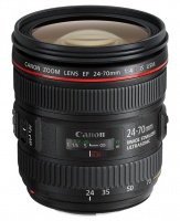 Canon EF 24 - 70 mm f4 L IS USM Lens Photo