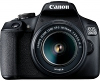 Canon EOS 2000D 24 MegaPixel Digital Camera with EF-S 18-55mm f/3.5-5.6 IS 2 Lens Photo