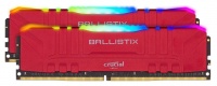 Crucial Ballistix RGB Red 32GB Kit DDR4-3200 Desktop Gaming Memory Photo