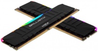 Crucial Ballistix RGB Black 64GBKit DDR4-3200 Desktop Gaming Memory Photo