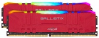 Crucial Ballistix RGB Red 64GB Kit DDR4-3200 Desktop Gaming Memory - Red Photo