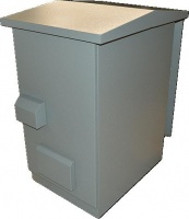 AccoNet outdoor 20u IP55 ventilated cabinet with floor base Photo