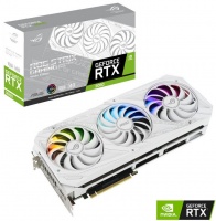 Asus ROG Strix NVIDIA GeForce RTX 3080 White Edition 10GB GDDR6X 320-bit Graphics Card Photo