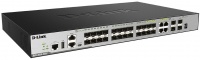 D Link D-Link 20 x SFP ports with 4 Combo 10/100/1000BASE-T/SFP ports and 4 x 10GbE SFP ports Photo