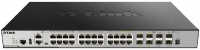 D Link D-Link 20 10/100/1000BASE-T ports 4 Combo 10/100/1000BASE-T/SFP ports 4 10GbE SFP ports L3 Stackable Managed Switch with MPLS Image Photo