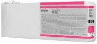 Epson T6363 Singlepack Vivid Magenta UltraChrome HDR Ink Cartridge Photo