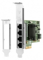 HP Intel Ethernet I350-T4 4-Port 1Gb NIC PCIe x4 slot card Photo